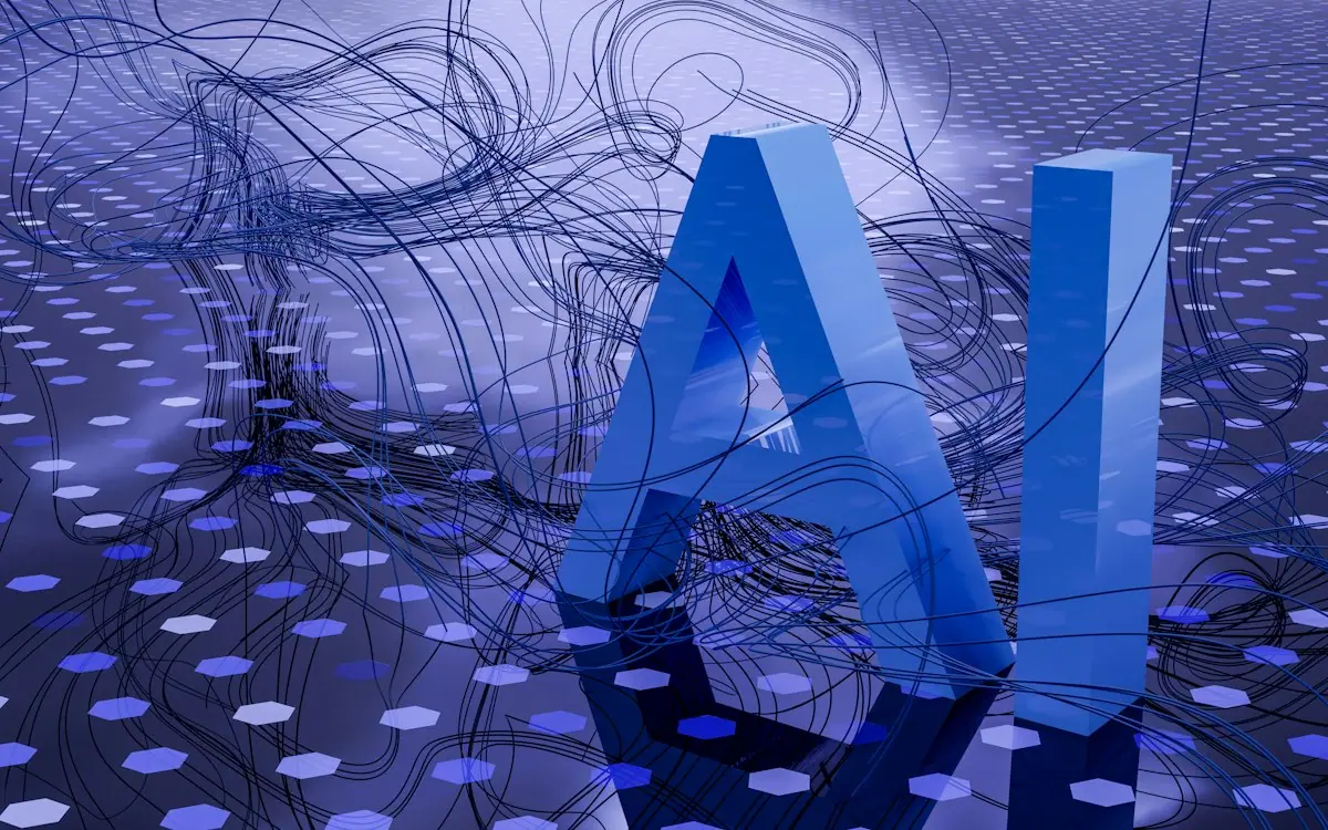 Abstract illustration of artificial intelligence